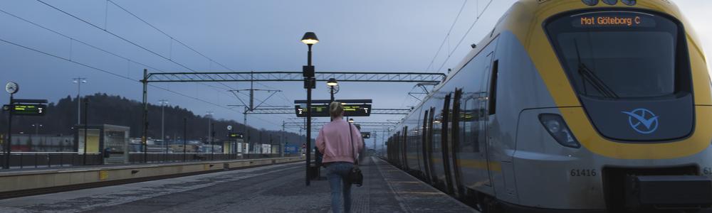 Tågstation i Göteborg