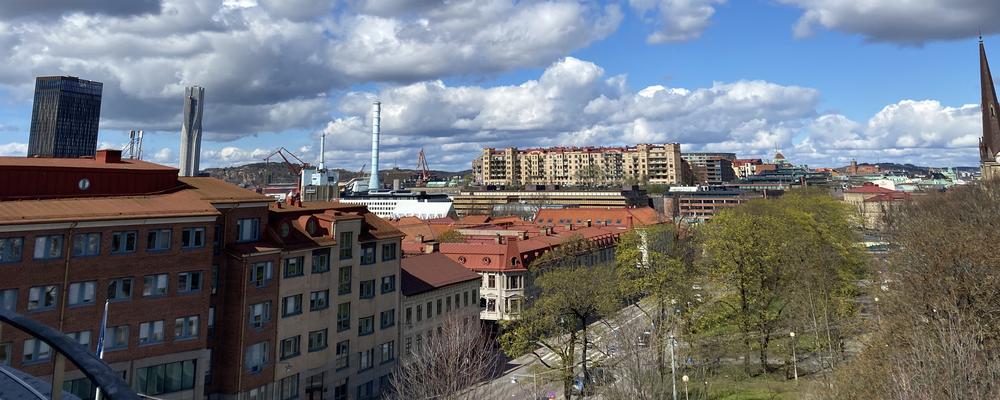 Utsikt över Göteborg